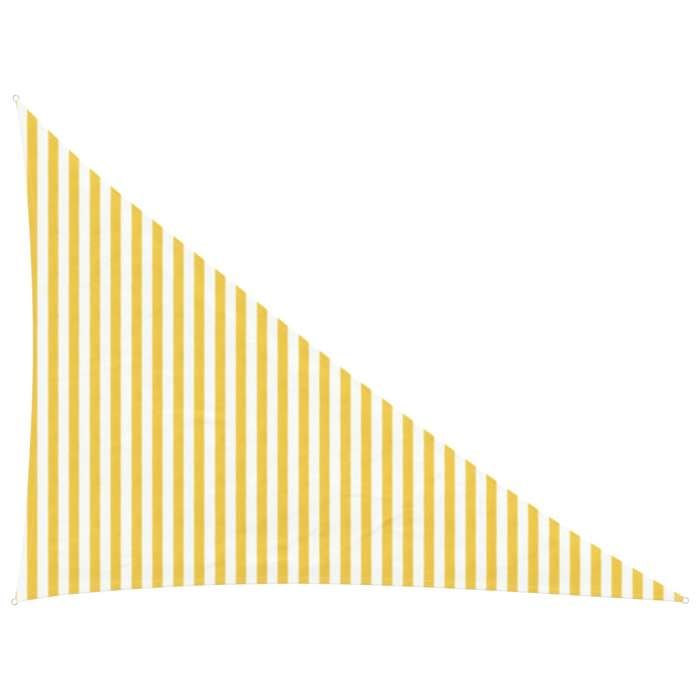 vidaXL Voile d'ombre 3 x 4 x 5 HDPE