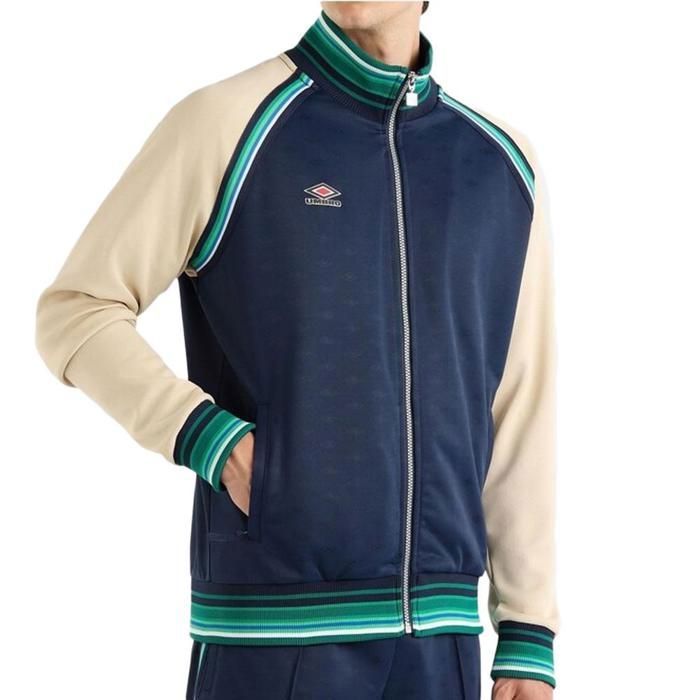 Veste Zippée Marine/Beige Homme Umbro Monogr Veste Zippée Marine/Beige Homme Umbro Monogr