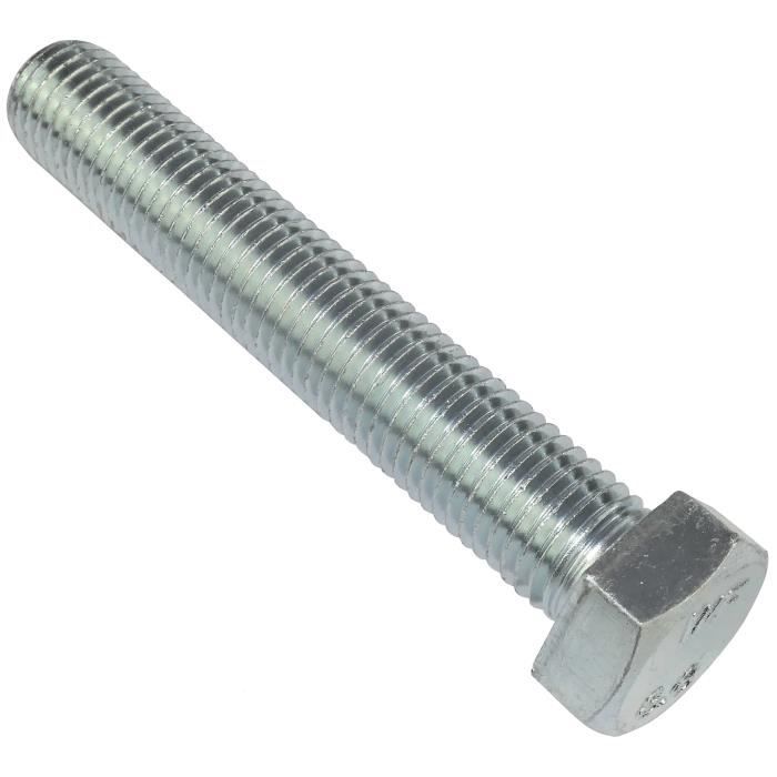 AERZETIX - Lot de 10 - Vis sans tête bout pointu - M4x10 - en acier