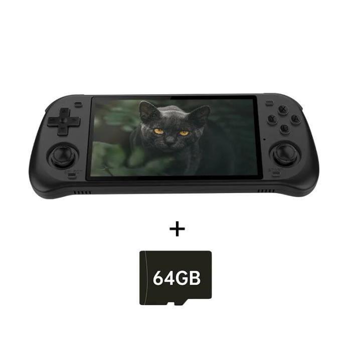 R36MAX Console Portable Rétro Améliorée - 30000 Jeux Linux 128Go TF