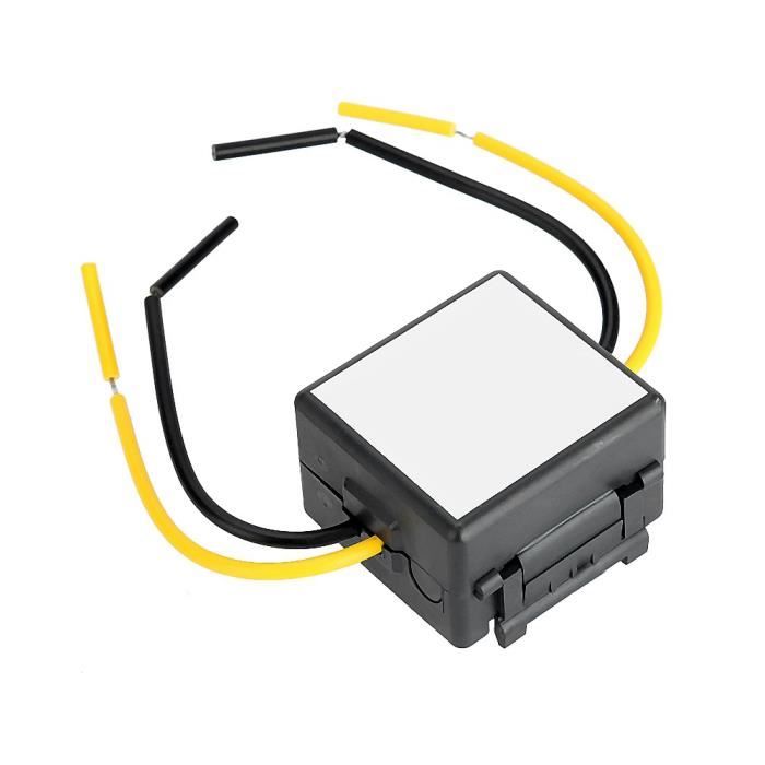 Convertisseur DC 24V Vers 12V EBTOOLS 15A/180W - Pour Camion, Voiture, Pour Alimenter Appareils 12V