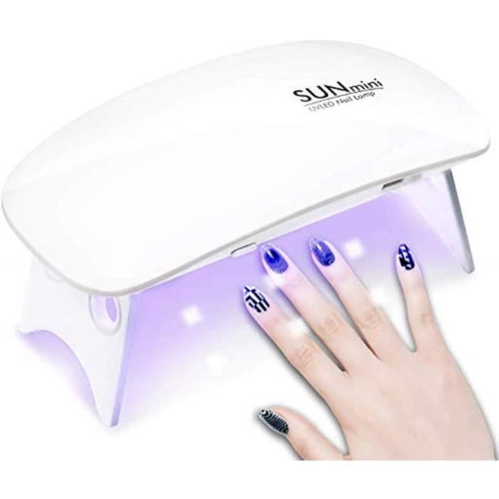 Lampe Seche Ongles 6w Mini Lampe Uv Led Seche Ongles Lampe Pour
