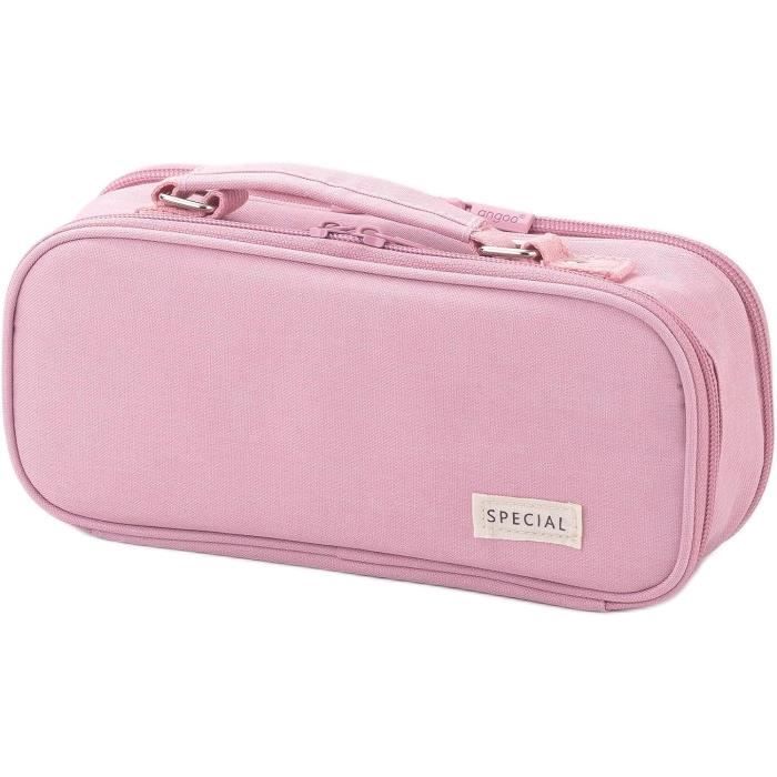 ISAKEN Grande Trousse à Crayons Pour Adolescents, Garçons, Filles, Avec