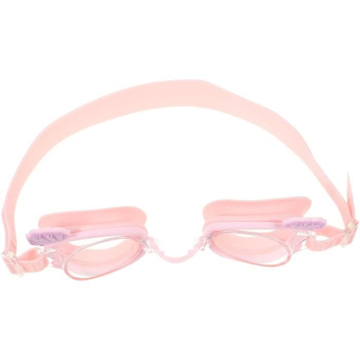 JCUGSBS Lunettes De Natation Enfants 6-14 Ans - Vision Large Antibuée, Protection UV, Avec Bouchons Et Pince-nez