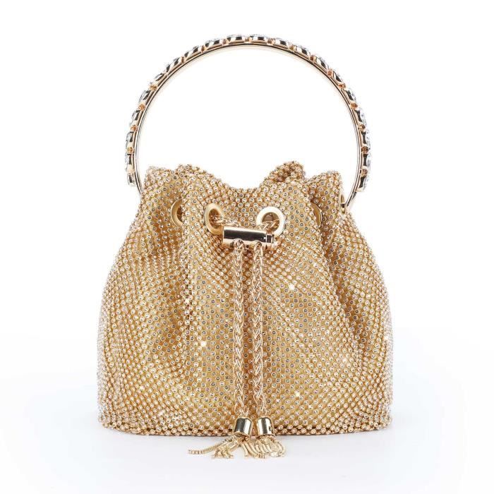 Clutch sac doré 2025