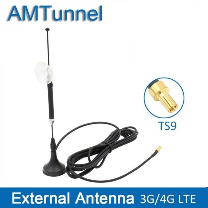 Antenne 3g 4g Lte Avec Ts9 10dbi Externe Câble 3m Pour Huawei E5373 E8372  E589 Vodafone R215 Routeur Modem #44 - Achat amplificateur de signal pas  cher, avis et meilleur prix - Cdiscount