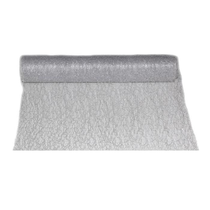 Chemin De Table Gris Mariage Achat Vente Pas Cher