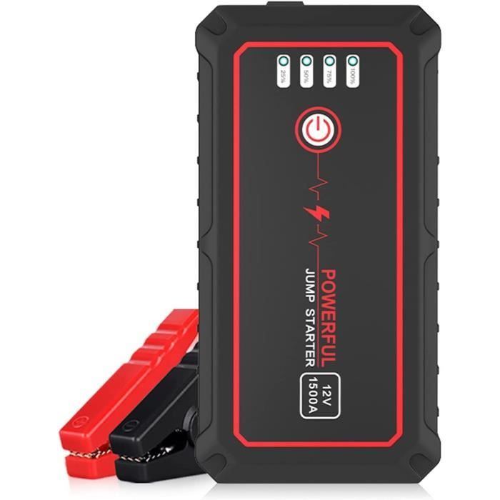 Câbles de Demarrage, Keenso Câble d'Appoint pour Voiture Batterie Connexion  Urgence Booster Jumper Remplacement Batterie avec Pi,184 - Cdiscount Auto