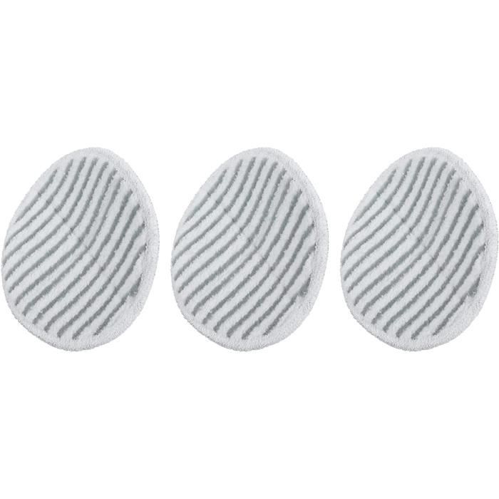 Recharge De Têtes De Serpillière Lavables - Lot De 3, Microfibre, Pour Nettoyage Maison