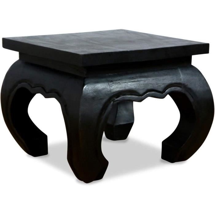 Table D'opium,Table Basse,Table D'appoint Hautes,Bois D'acacia,Décoration Asiatique Fabriqué à