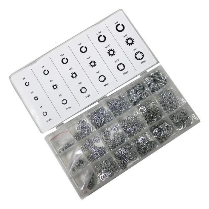 Pack 100 M4 A2 Acier Inoxydable Rectangulaire section printemps Rondelles