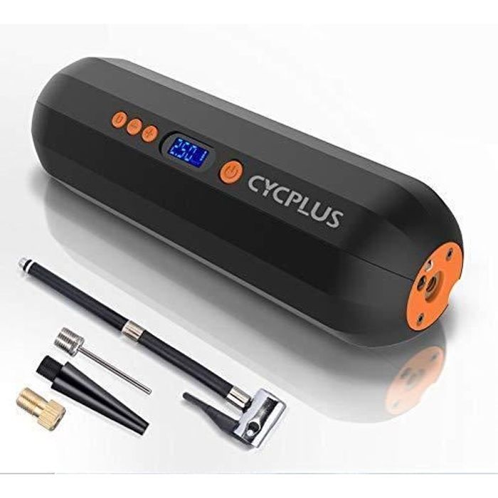 Pompe à Air Portable 150 PSI - Batterie 4000mAh, écran LCD, Pour Vélo, Ballons, Pneus De Voiture