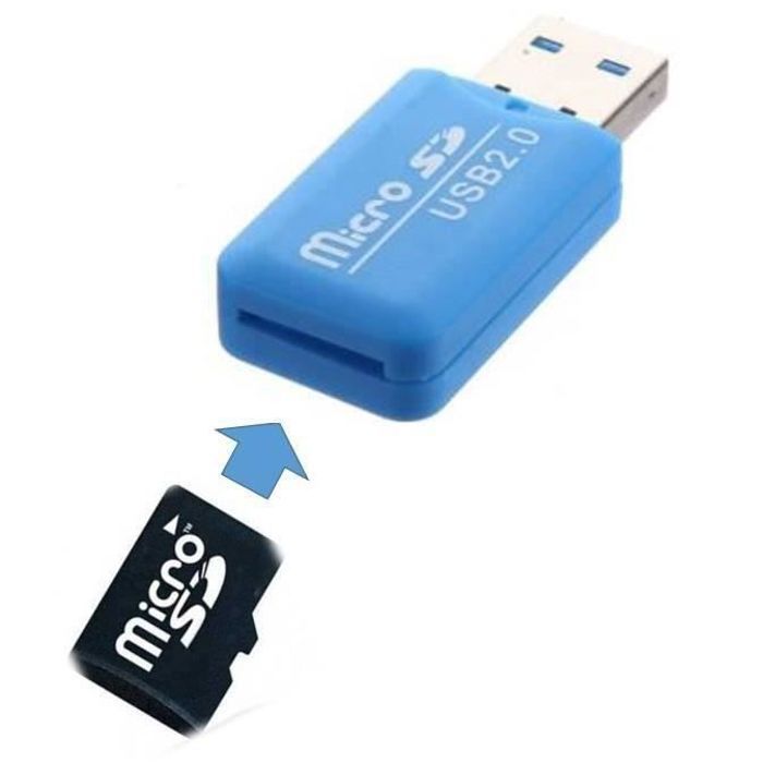 Lecteur De Carte Micro Sd Usb, Type C-Usb A Vers Sd-Micro Sd-Sdxc-Sdhc