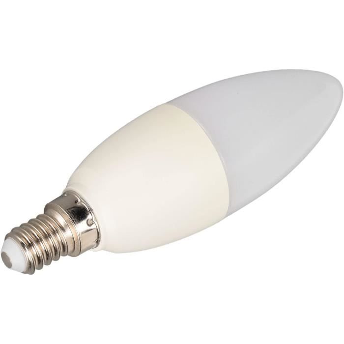 [X2914]Ampoule Led, E14 Wifi Smart Candelabra Led Candle Lights, Commande Vocale Et