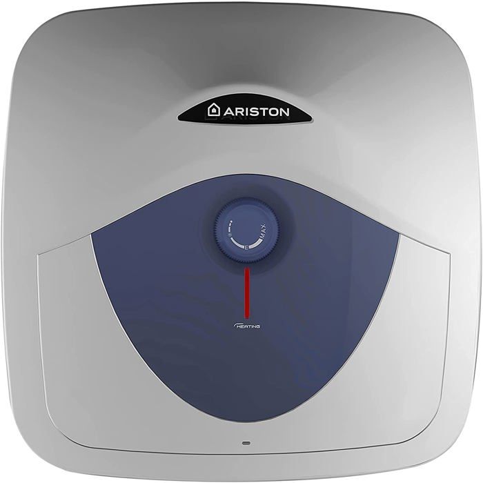 Ariston Blu Evo RS Chauffe Eau Électrique sur Évier 10 litres Compact Facile à Utiliser Fabriqué pour être Installé en France