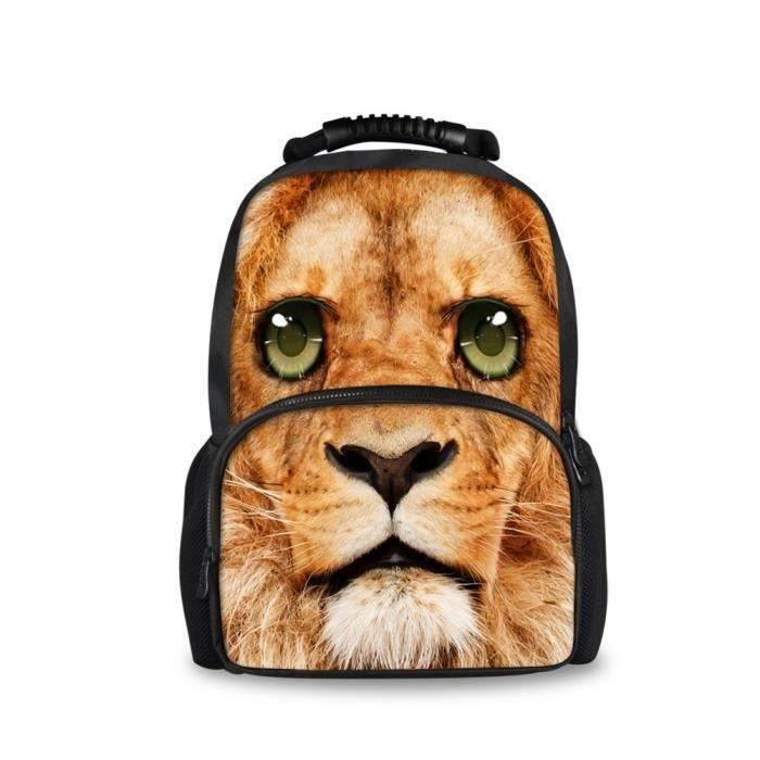 sac a dos enfant lion