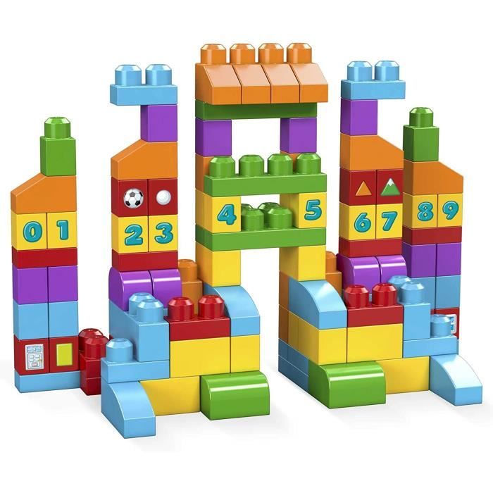 Mega Bloks Sac Blocs Construction Deluxe 150 briques jouet pour bebe et enfant de 1 a 5 ans FVJ49 Cdiscount Jeux Jouets