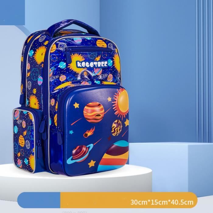 Sac A Dos Cartable Léger et Imperméable pour les Filles et les Garçons
