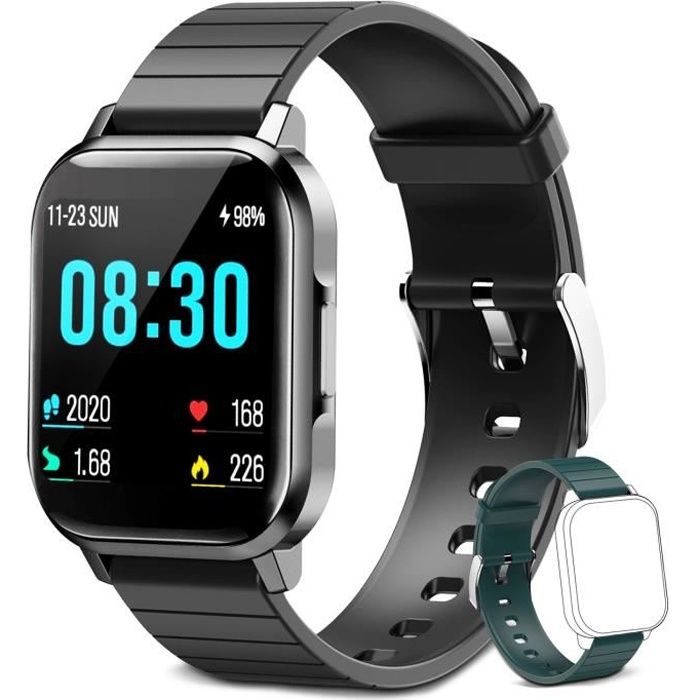 Montre intelligente connectée Homme Femme Enfant IP68 Waterproof Sports