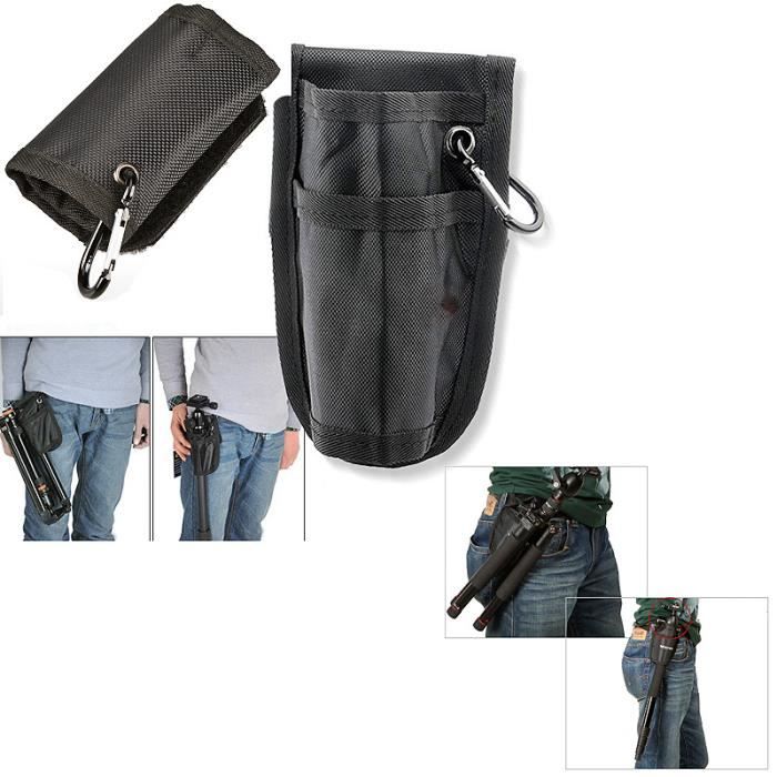 Rodipu Pochette de Taille Sac de Taille Monopode étanche Sac de Taille Monopode Sac de Taille de caméra Support Monopode de caméra DSLR pour Le Voyage 