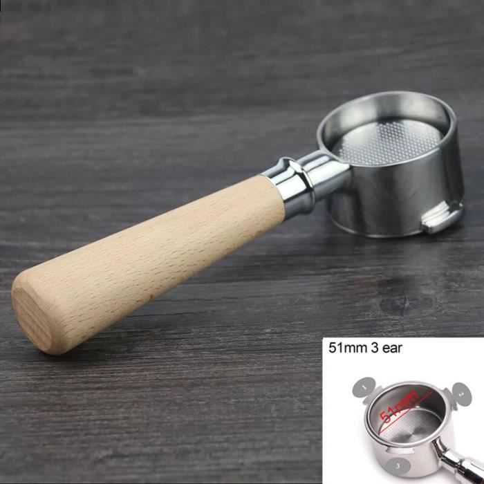 2 Filtres à Café En Acier Inoxydable 51 Mm - Pour 1 Et 2 Tasses, Compatible DeLonghi, Breville Et Autres Machines - 6