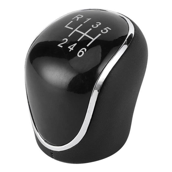 Pommeau de levier de vitesse pour Ford Accessoire de levier de handball de bouton de changement de vitesse de voiture à 6 vitesses