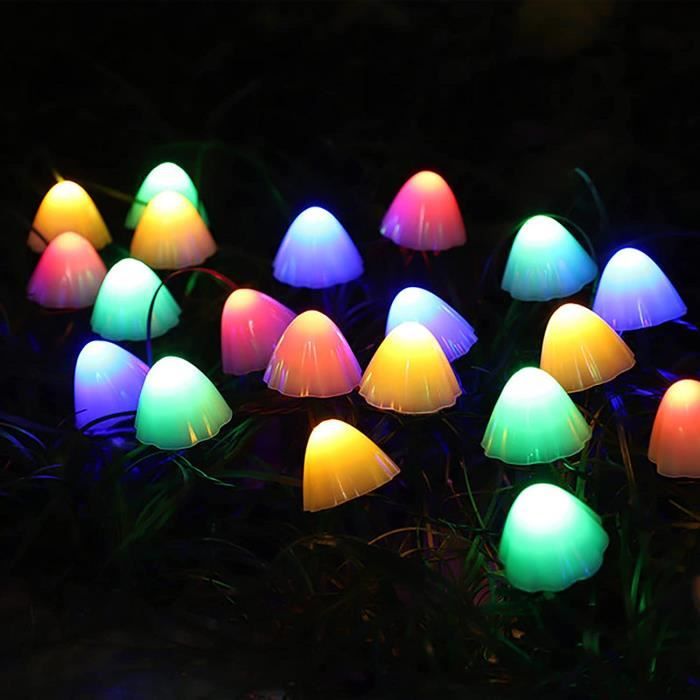 Lot de 6 lampes solaires de jardin Halloween | Éclairage extérieur décoratif pour fête