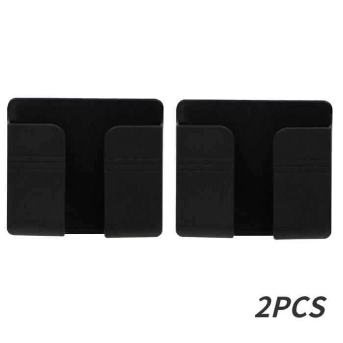 Lot De 2 Boîtes Organisatrices Murales Pour Télécommandes – Support Mural Blanc Pratique Et Élégant