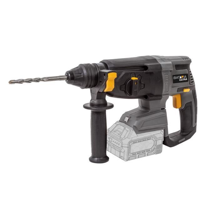 Marteau Perforateur Sans Fil Dong Cheng 18V - Énergie Frappe 2,1J - 4 Forets SDS-Plus - Moteur Sans Balais
