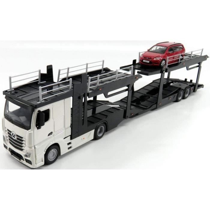 NOREV ancien lot de 2 remorques porte voiture moto PORTAFLOT en métal 1/43 - Jeux & Jouets