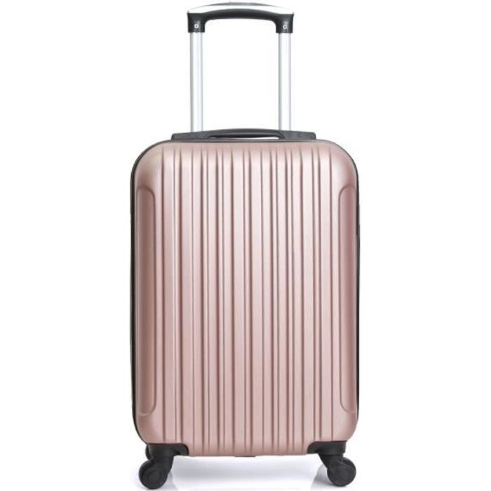 Marine + Violet Kono Bagage Cabine 55 cm Set de 2 Bagage /à Main ABS Valise Rigide L/égere avec 4 roulettes