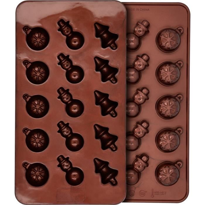 Moule chocolat paques,Moules en silicone 6PCS pour Chocolats Moule à  Chocolat de Noël Pour tablettes de chocolats, glaçons, bonbons - Cdiscount  Maison