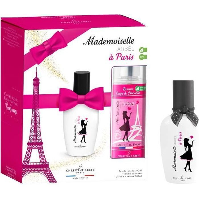 Mademoiselle Arbel à Paris coffret avec brume by Christine Arbel