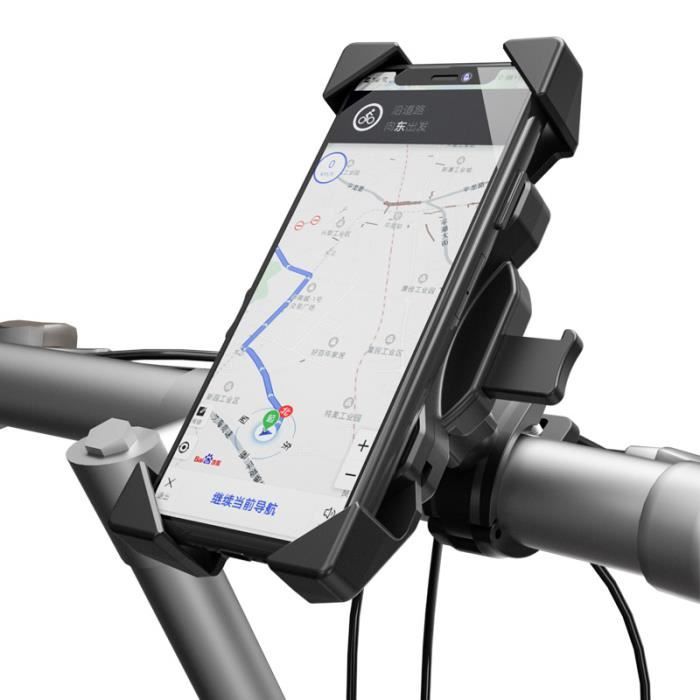 Support Téléphone Vélo Moto Porte Smartphone Trottinette Électrique  Portable de 4 à 6,5 Pouces Compatible avec iPhone12 Pro Max 11 X -  Cdiscount Téléphonie