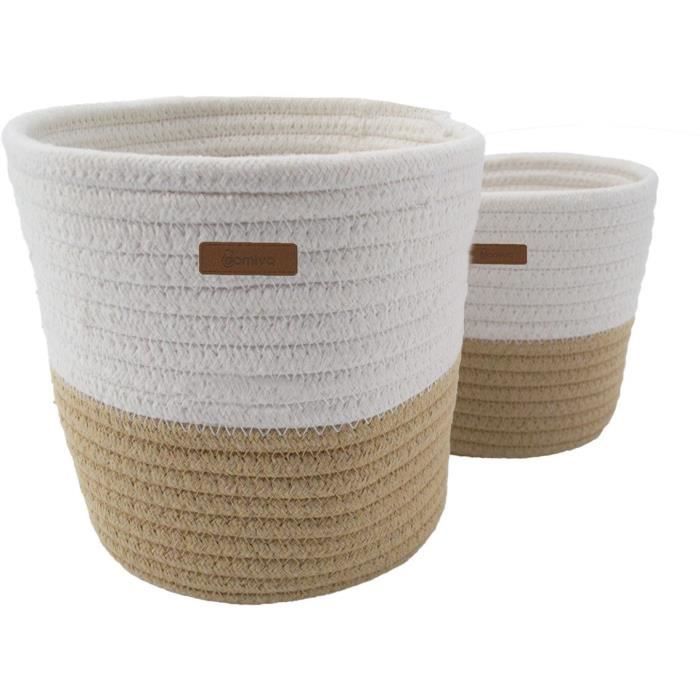 Paniers de rangement DOMIVA Honey Moon Coton tressé