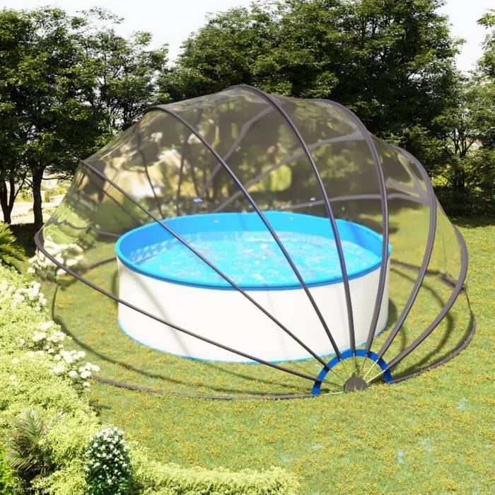 COC-Dôme de piscine 550x275 cm