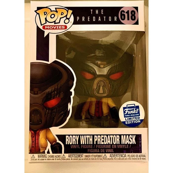 Pop Rory Ident Figurine Funko Pop! The Predator: Rory (avec le masque de Predator ...