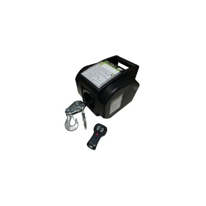 Kit Télécommande Sans Fil Pour Treuil 12V - 2 Télécommandes + Récepteur - Portée ~45 M - Pour Treuil à Solénoïde - 6
