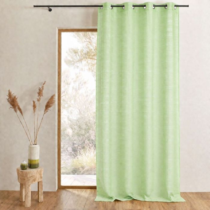 2 Voilages Fins 140x240 Cm Euro Déco - Polyester - Filtre Lumière - Prêts à Poser