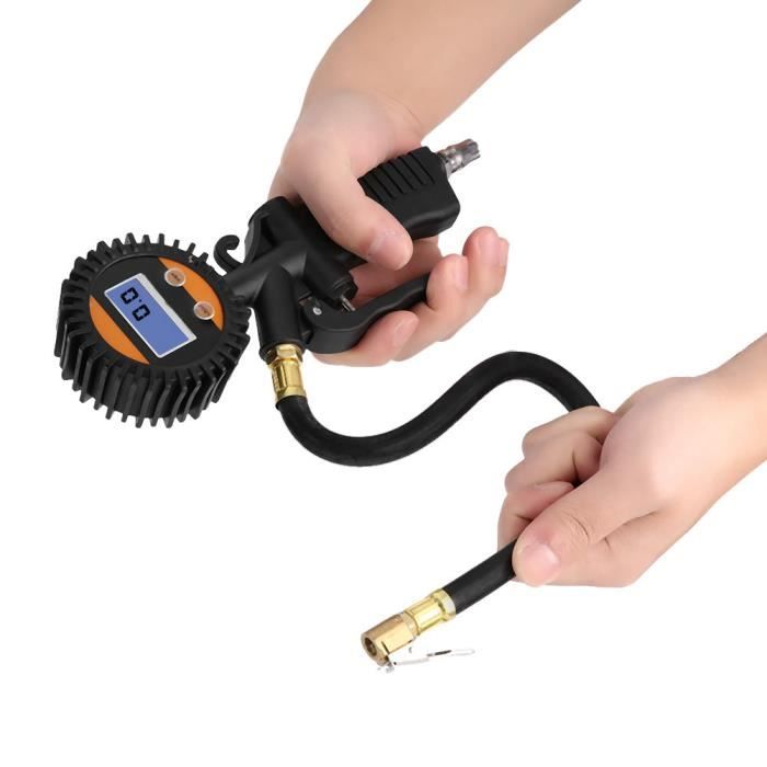 Gonfleur De Pneu Numérique 12V Pour Voiture, Sur Allume-cigare, Modèle CZK-3665 – Neuf