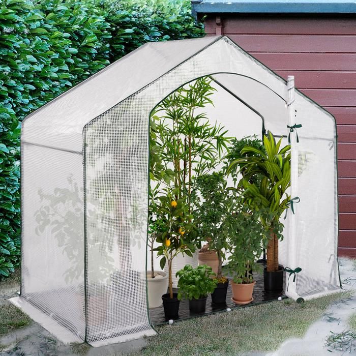 MARKET Serre d'hivernage maison 200x80 cm - vue 2