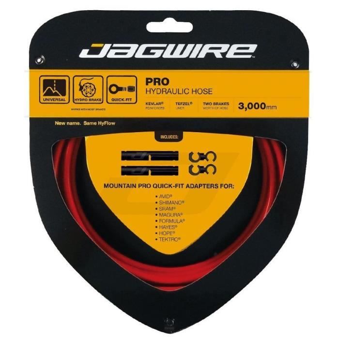 JAGWIRE Kit de frein Hydraulic Hose - Rouge