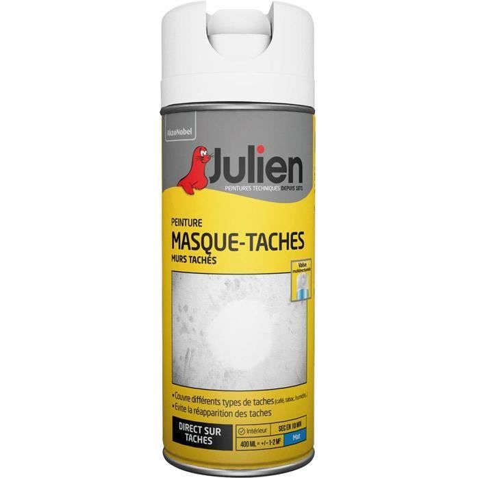 Bombe Peinture Masque Taches 400 Ml Blanc Mat Cdiscount Bricolage
