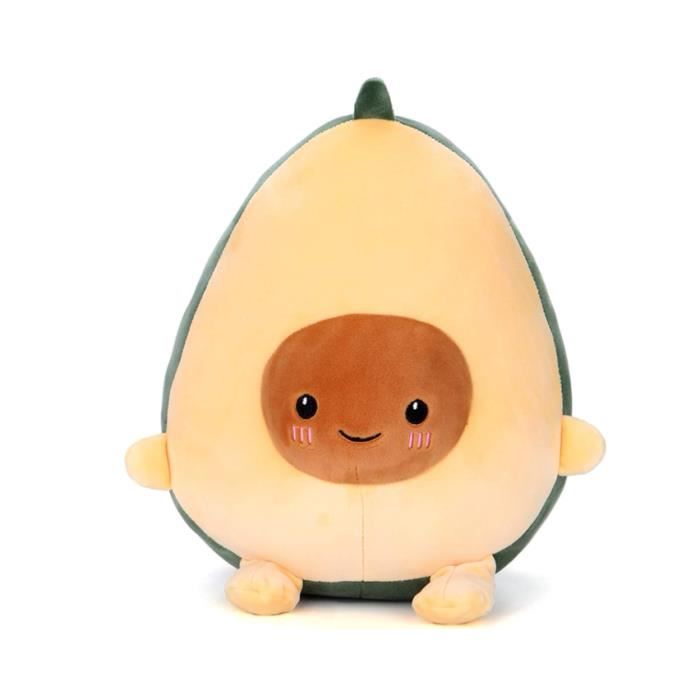 Porte-clés Peluche Avocat Mignon – Pendentif Vert, Jouet Doux Pour Sac à Dos, Cadeau Enfant Ou Adulte