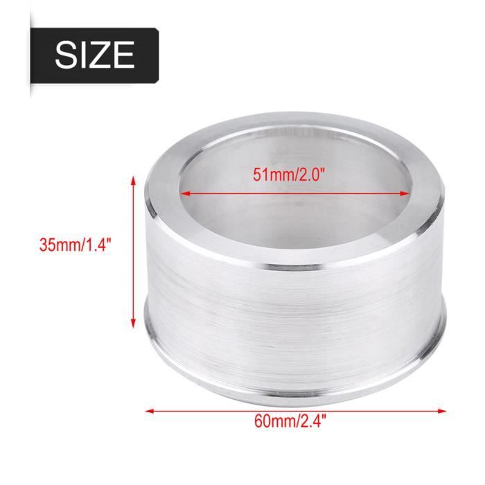 Adaptateur Conversion Moyeu Vélo Keenso – 100x15 à 110x15 (avant) Et 142x12 à 148x12 (arrière), Alu CNC