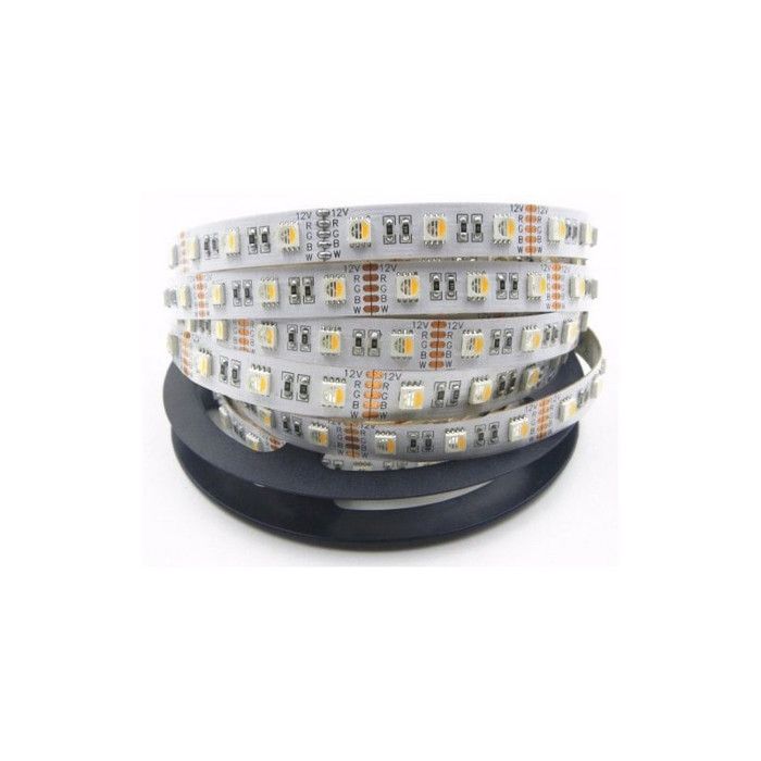 Ruban LED 5050 12V RGB + Blanc Cdiscount Maison