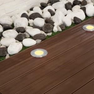 LUMIHOME Spot &agrave; encastrer ext&eacute;rieur module led 500 Lumen Diam.10 cm 