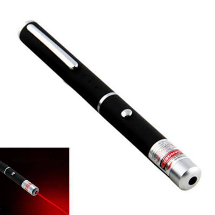 Mothinessto stylo laser Pointeur Laser, stylo de chargement USB, jouet interactif pour electromenager recharge Faisceau rouge