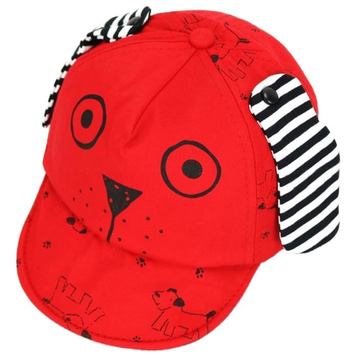 Eozy Casquette Enfant Bebe Fille Garcon 6 18mois Rouge Cdiscount Pret A Porter