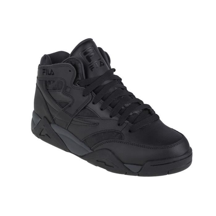 chaussures de sport fila m-squad prct noir - homme/adulte - dessus synthétique - lacets